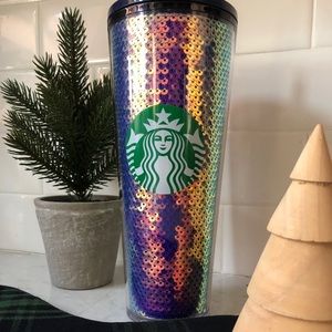 Starbucks 2020 purple Sequin tumbler ☕️🎄